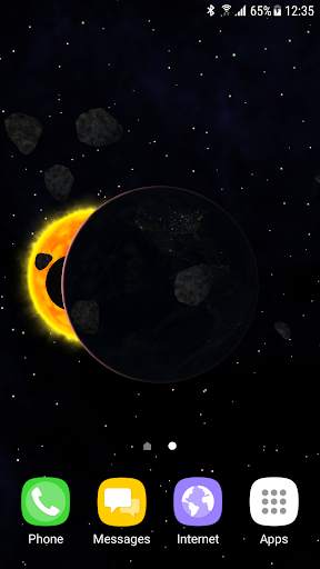 3D Earth Live Wallpaper screenshot 2