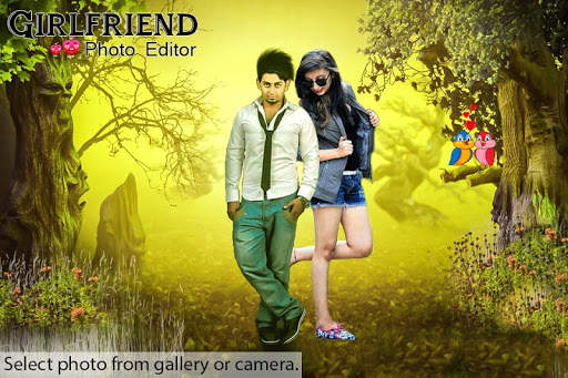 GirlFriend Photo Editor :Cut Paste Editor screenshot 3