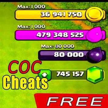 Cheats Clash of clans Super screenshot 1