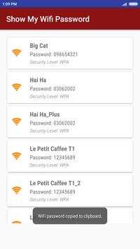 Show My Wifi Password screenshot 4
