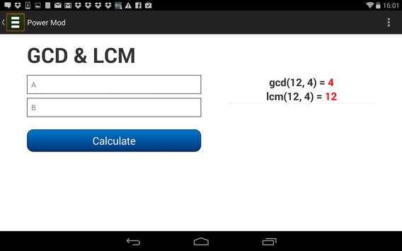 Power Mod Calculator screenshot 5