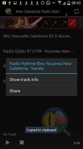 New Caledonia Radio Stations screenshot 3