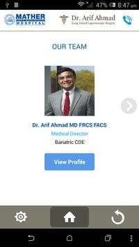 Mather and Dr Ahmad Bariatrics screenshot 4