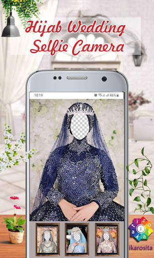 Hijab Wedding Selfie Camera screenshot 6