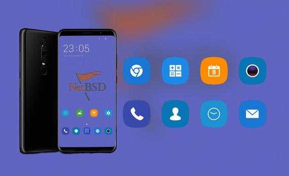 Deamons: logo theme & runs netbsd launcher screenshot 4