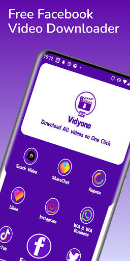 Video downloader for facebook screenshot 1
