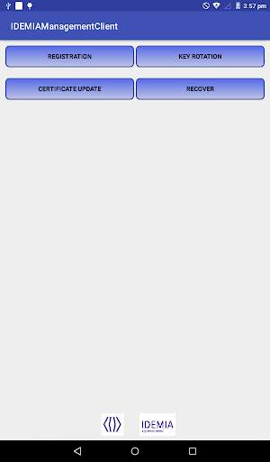 RDService by IDEMIA 2 تصوير الشاشة