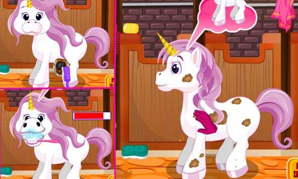 Unicorn care -  Kids game screenshot 1