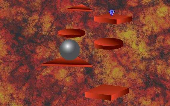 Lava Ball Jump: Roll Core Sky Collect Sapphire screenshot 1