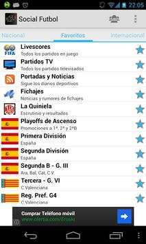 Social Fútbol - Resultados screenshot 1