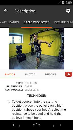 Gym App Workout Log & tracker for Fitness training screenshot 2