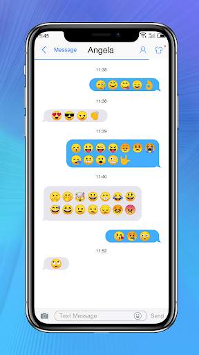 Messaging  OS11 Cute Emoji screenshot 4