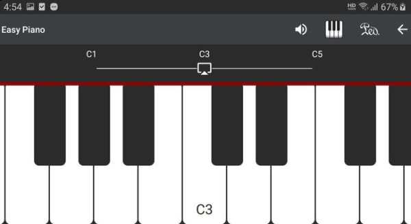 HgPiano - High Quality sound keyboard app. screenshot 1