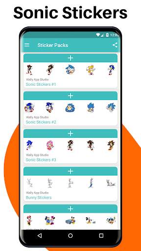 WAStickerApps - Sonic Stickers for WhatsApp 2020 screenshot 1