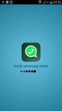 Guide Whatsapp tablet screenshot 1