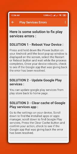 Fix Play Services Update screenshot 4