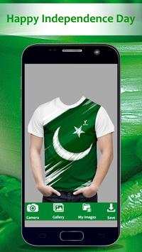 Pakistan Flag T Shirts Maker - 14 Aug Photo Editor screenshot 1