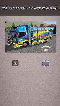 Mod Simulator Truck Canter Bussid Indonesia screenshot 5