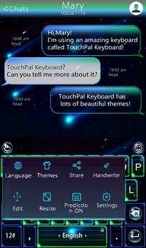 TouchPal Comet Keyboard Theme 3 تصوير الشاشة