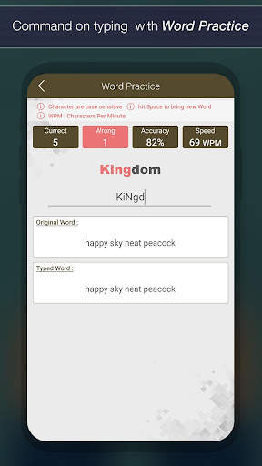 Typing Test : Increase Typing  screenshot 3