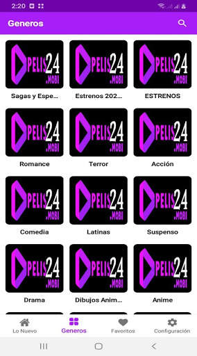 Pelis24 Peliculas Gratis screenshot 1