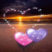 Romantic Hearts Live Wallpaper on 9Apps