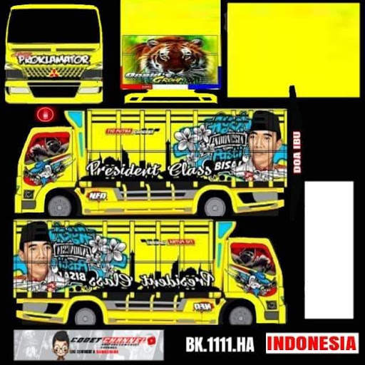 Livery IDBS Indonesia Truck Simulator screenshot 6
