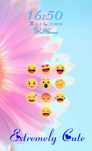 Emoji Lock Screen screenshot 1
