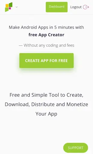 Free App creator app builder no coding screenshot 2