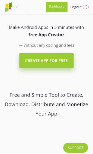 Free App creator app builder no coding screenshot 2
