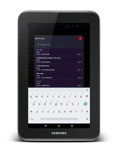 OpenSongApp screenshot 12