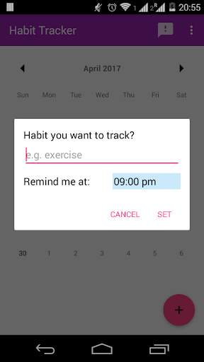Habit Tracker 5 تصوير الشاشة