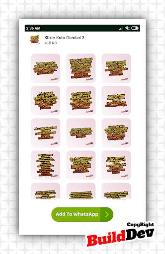 Kumpulan Stiker WA Keren 2021 WAStickerApps screenshot 18