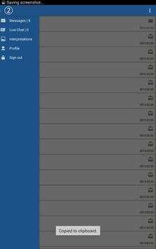 DHIS 2 Messenger screenshot 2