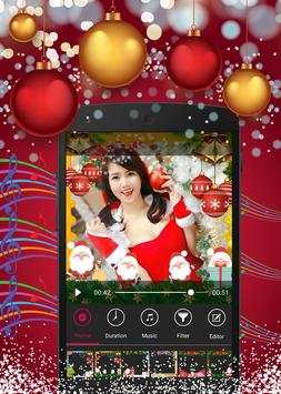 Christmas Photo Video Maker screenshot 1