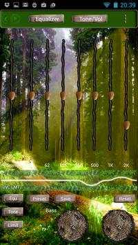 Poweramp Skin Green Jungle скриншот 2