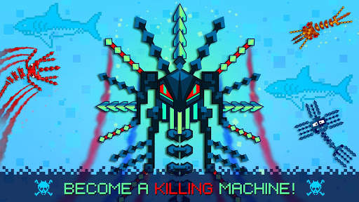 Pixel Sword Fish io screenshot 16