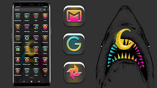 Ghost Shark Theme Launcher screenshot 2
