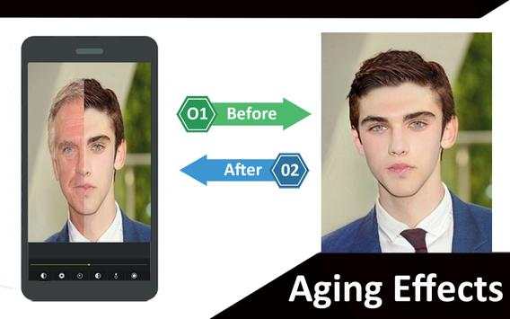 Face App - Face Aging Effects Photo Editor Pro screenshot 3