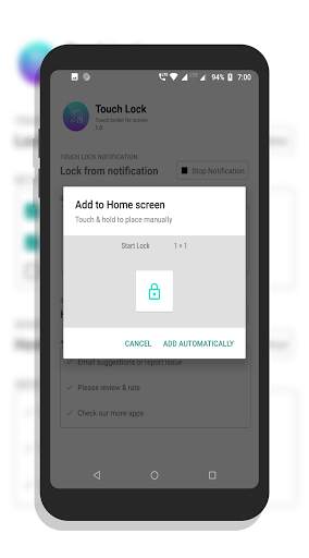 Touch Lock : Lock touch screen screenshot 3