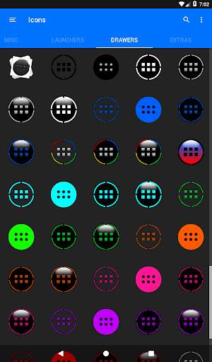 Light Blue Icon Pack скриншот 14