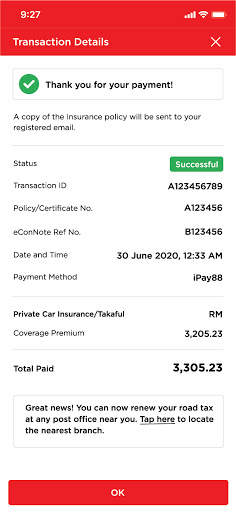 Pos Malaysia screenshot 3