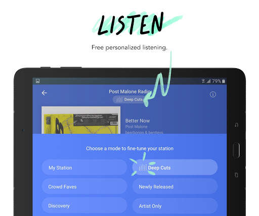 Pandora - Streaming Music, Radio & Podcasts screenshot 7