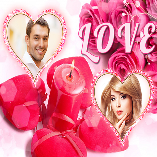 Romantic Dual Photo Frames HD icon