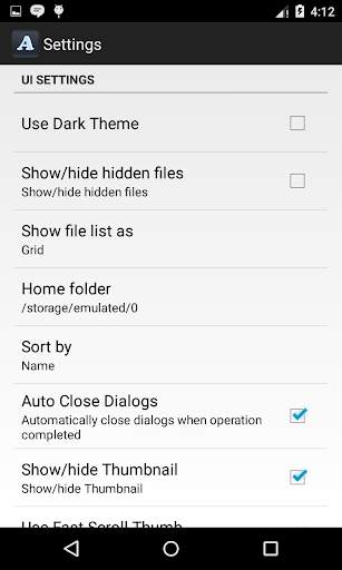 Arc File Manager screenshot 8