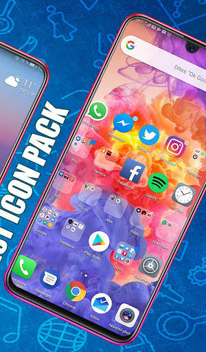 Huawie P30 launcher, Huawie P30 theme screenshot 4