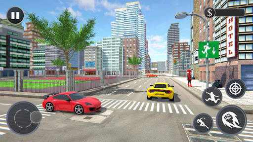 Real Stickman Ninja Rope Hero Spider: Vice Town screenshot 3