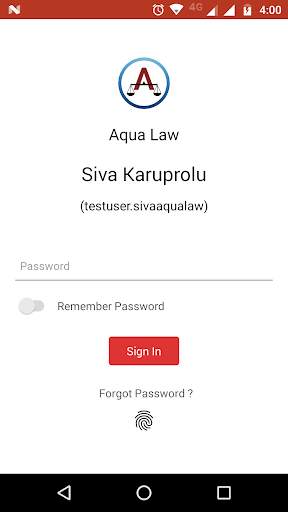Aqua Law Secure Messenger screenshot 2
