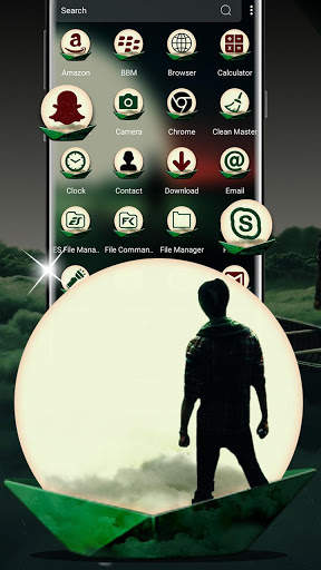 Lonely Man Launcher Theme screenshot 2
