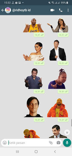 Stiker WA Meme Funny New 2021 WAStickerApps screenshot 2